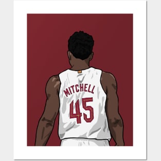 Donovan Mitchell Back-To Posters and Art